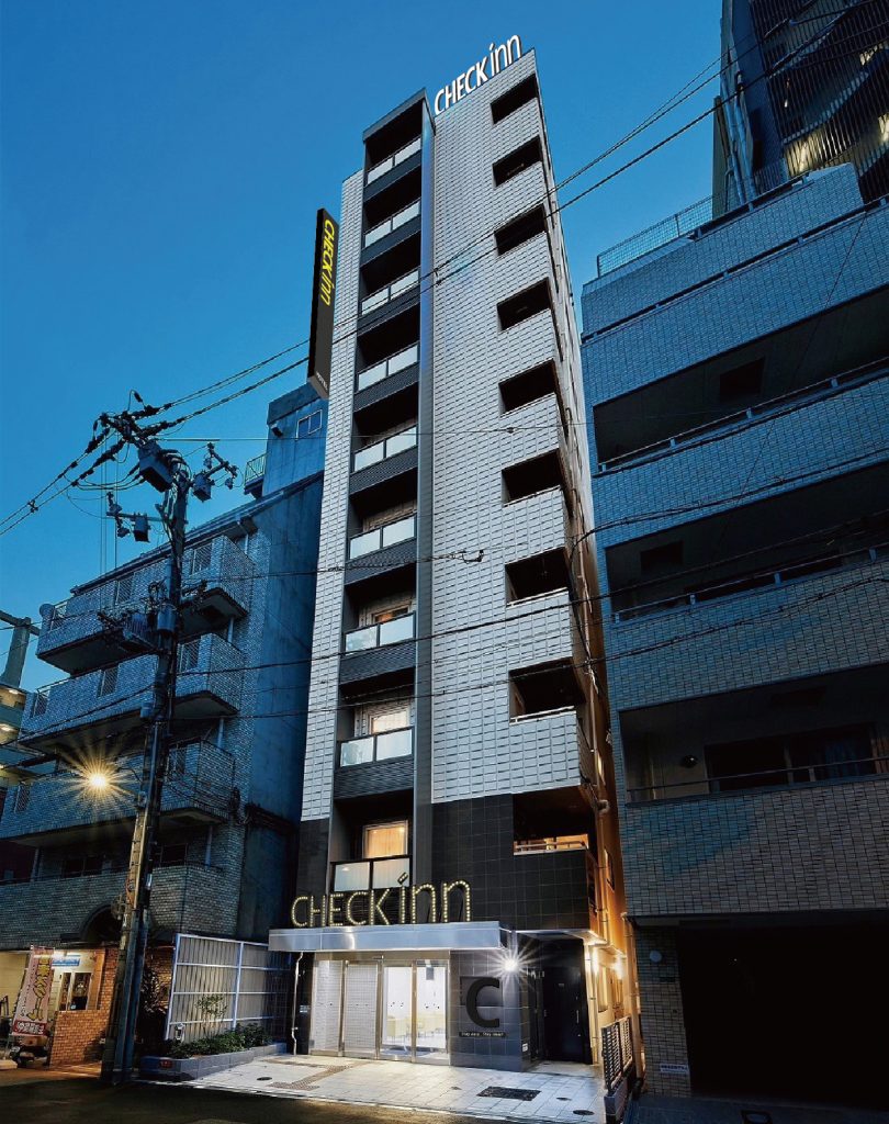 雀客旅館大阪新今宮-外觀示意圖，提供2種房型，共45間客房